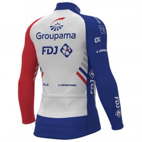 Maillot vélo 2018 FDJ Manches Longues N001